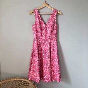 Anthropologie Pink Dress